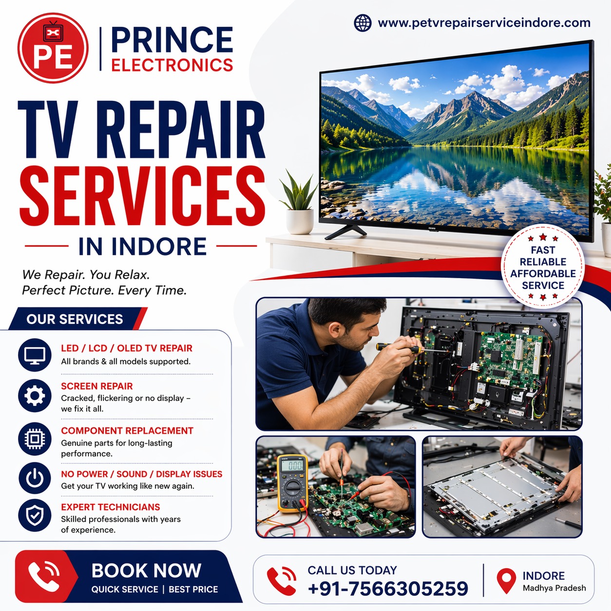 TV Repair Services in Indore